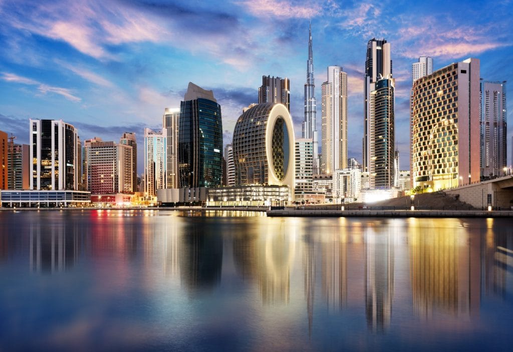 Panorama,Of,Skyline,Downtown,Dubai,At,Night,,United,Arab,Emirates Why Cultural Awareness Training Is Vital to the Saudi Arabia Relocation Process